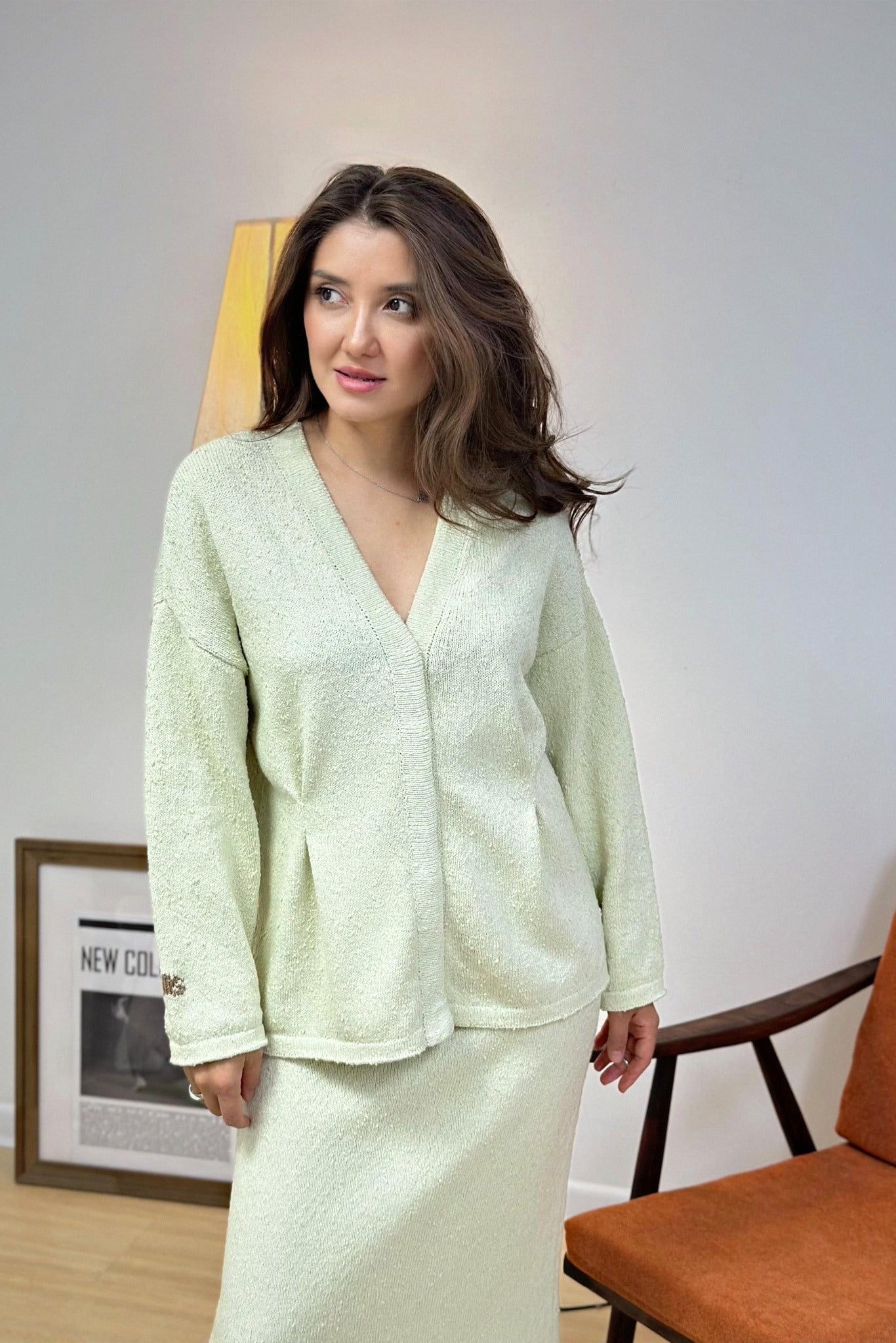 Костюм Elan | светлая фисташка