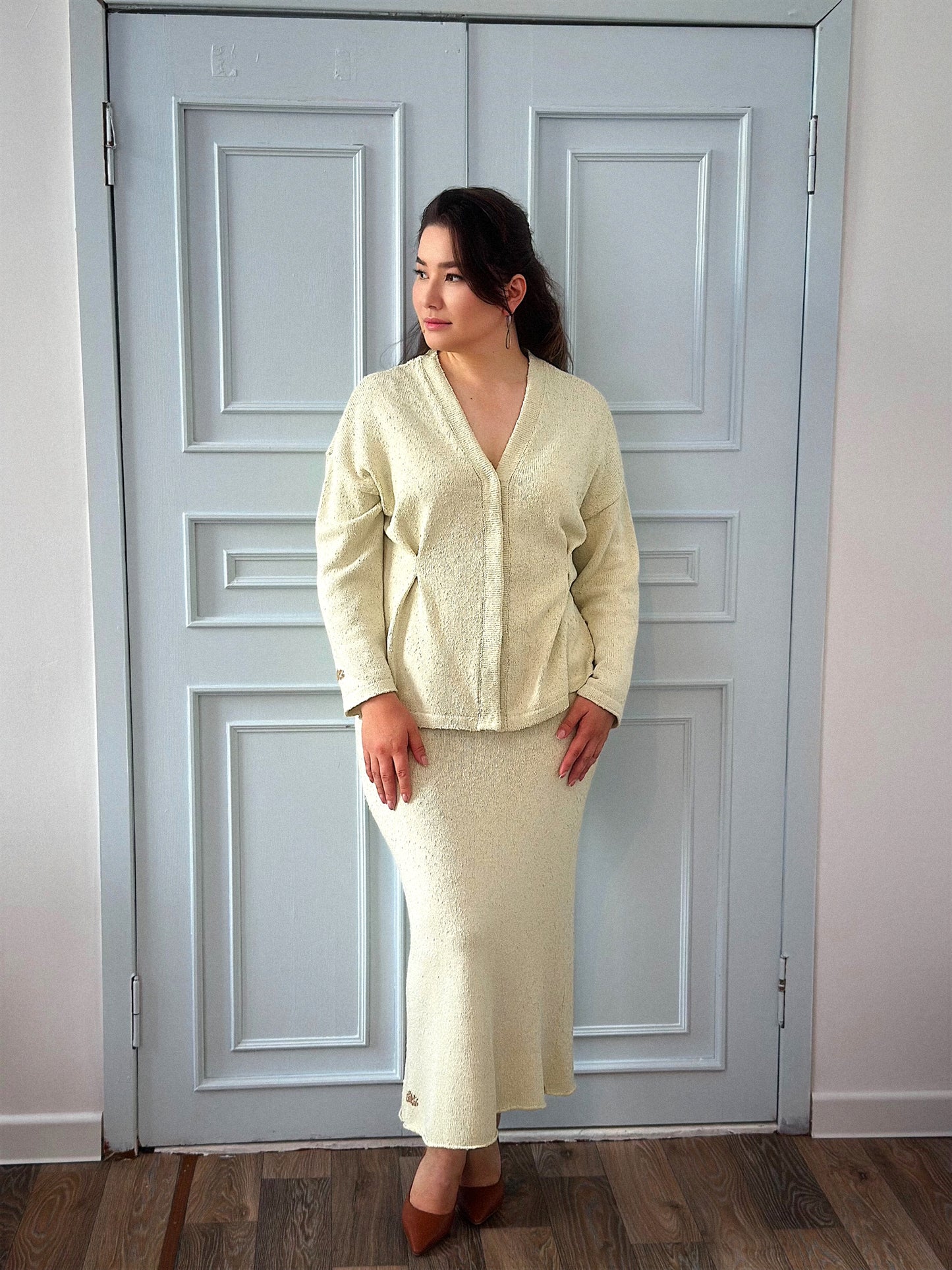 Костюм Elan | лимонный мусс